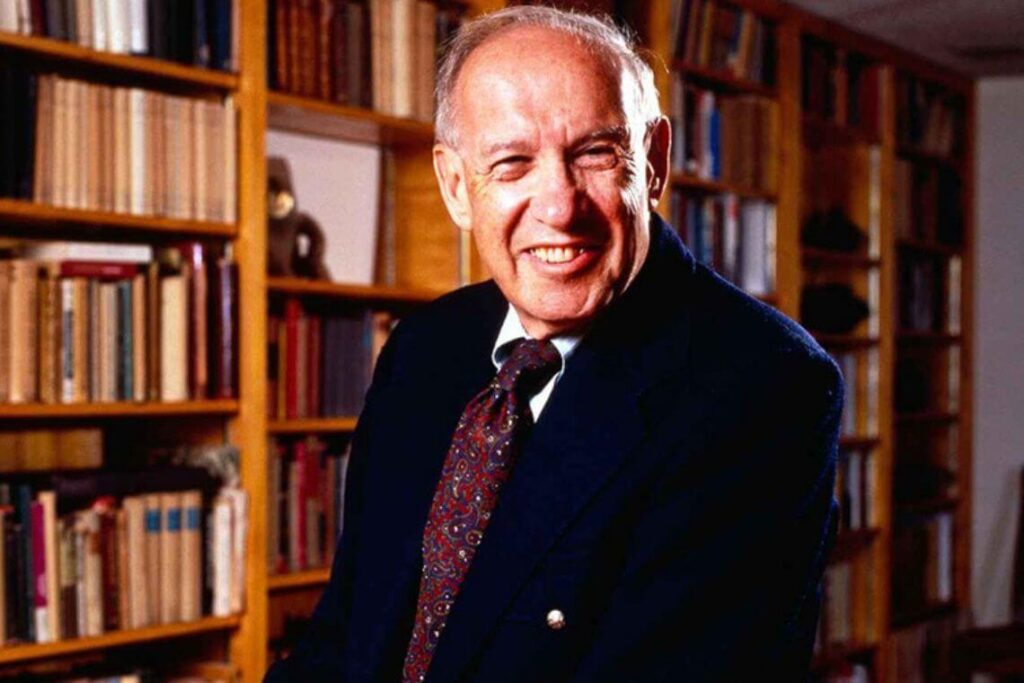 Imagem de Peter Drucker.