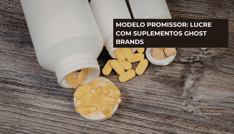 Modelo promissor: Lucre com suplementos ghost brands